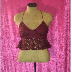 Forever 21 Ruffle Crop Top!